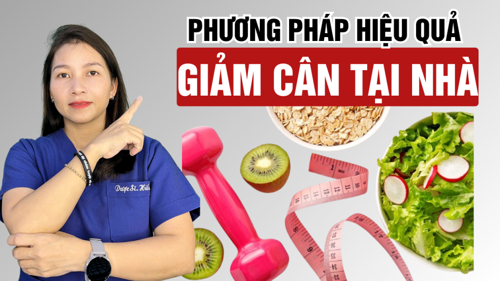 3 phương pháp giảm cân tại nhà hiệu quả